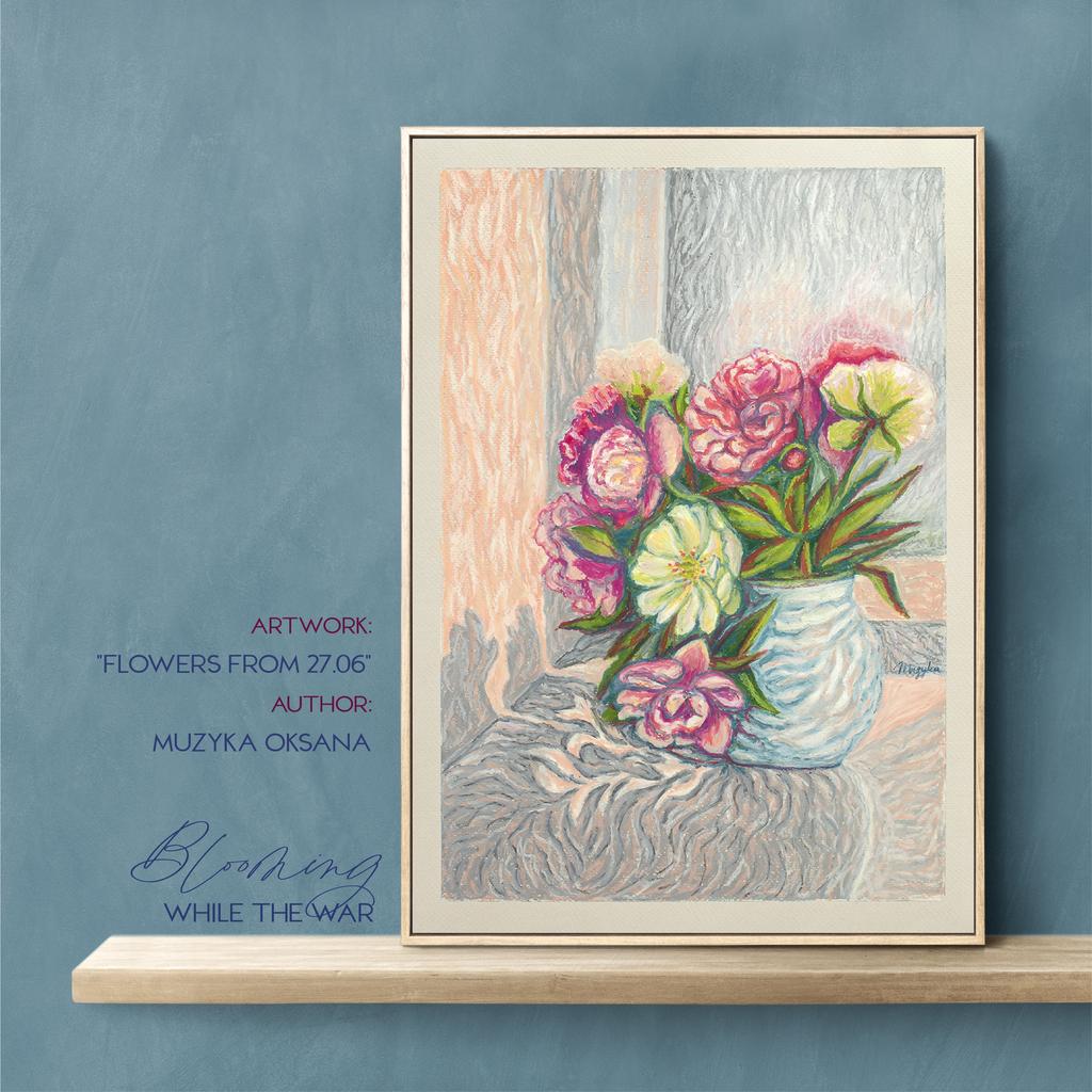 art "Flowers from 27.06". original