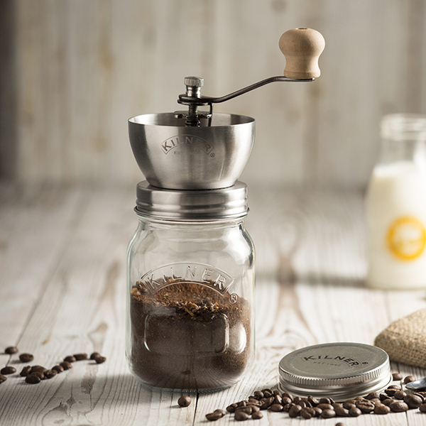 Банка с ручной кофемолкой 500 мл