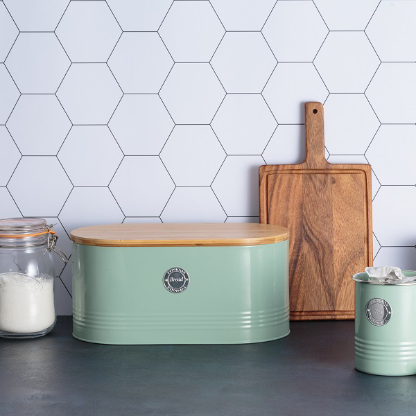 Хлебница Living зеленая