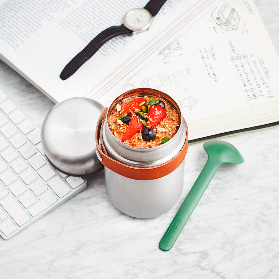 Термос для горячего Food Flask оливковый