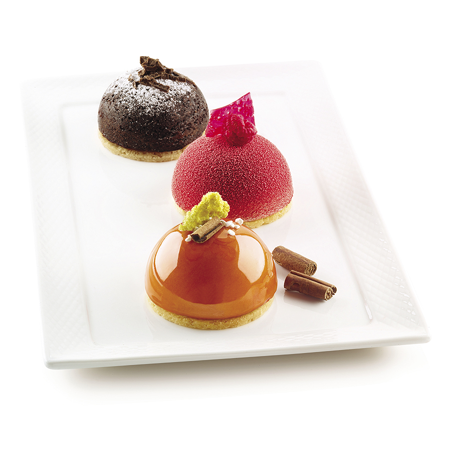 Форма для приготовления пирожных Half Sphere 18,5 х 33,5 см