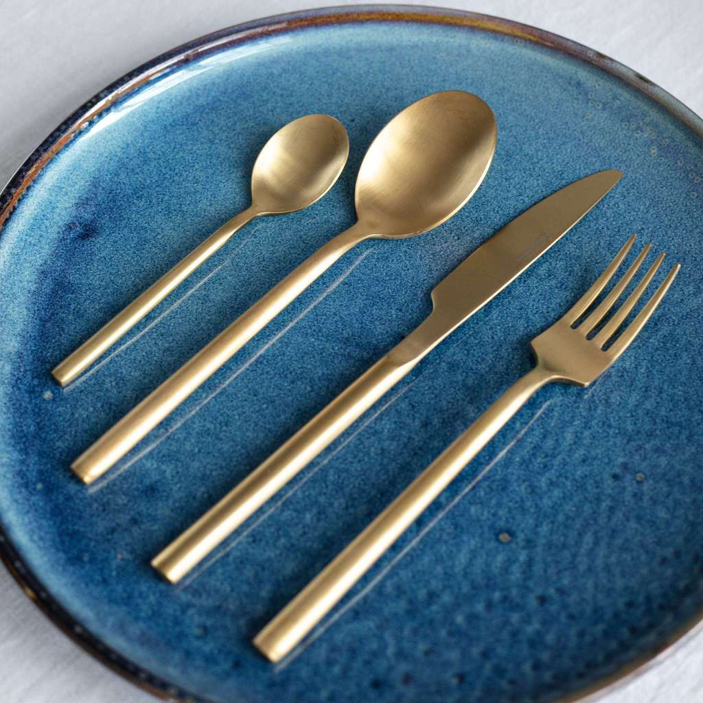 Столовые приборы Sapporo Yellow Gold, 4 предм.