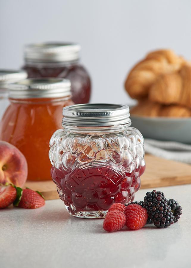 Банка для заготовок 400 мл малина