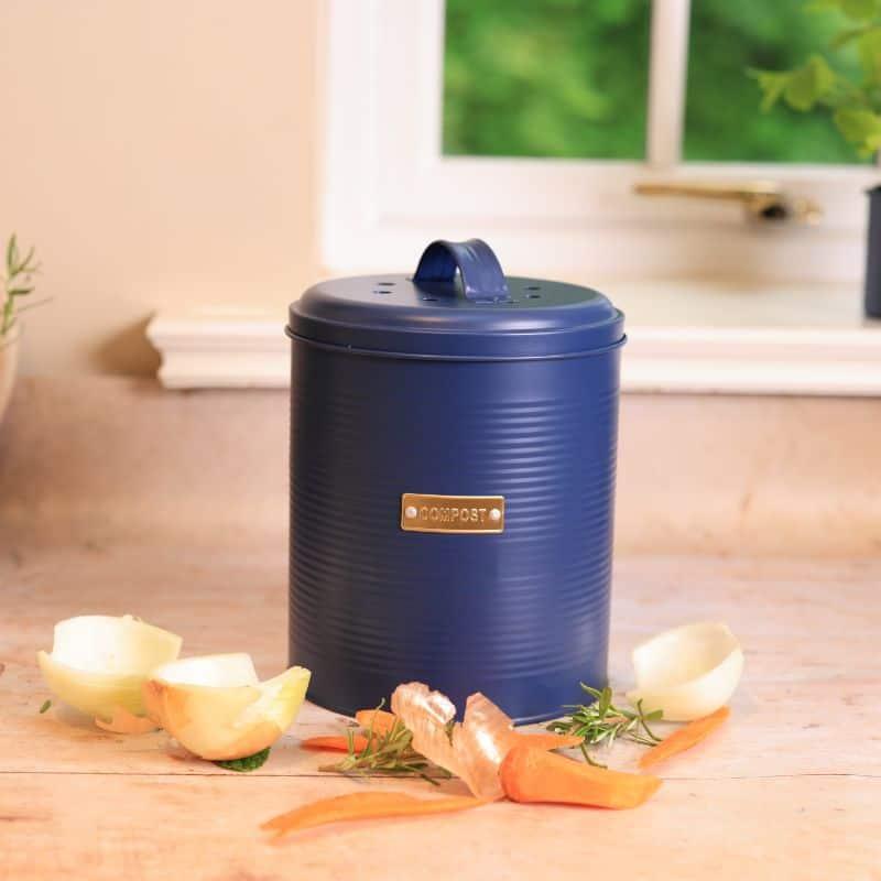 Контейнер для пищевых отходов Otto 2,5 л, синий