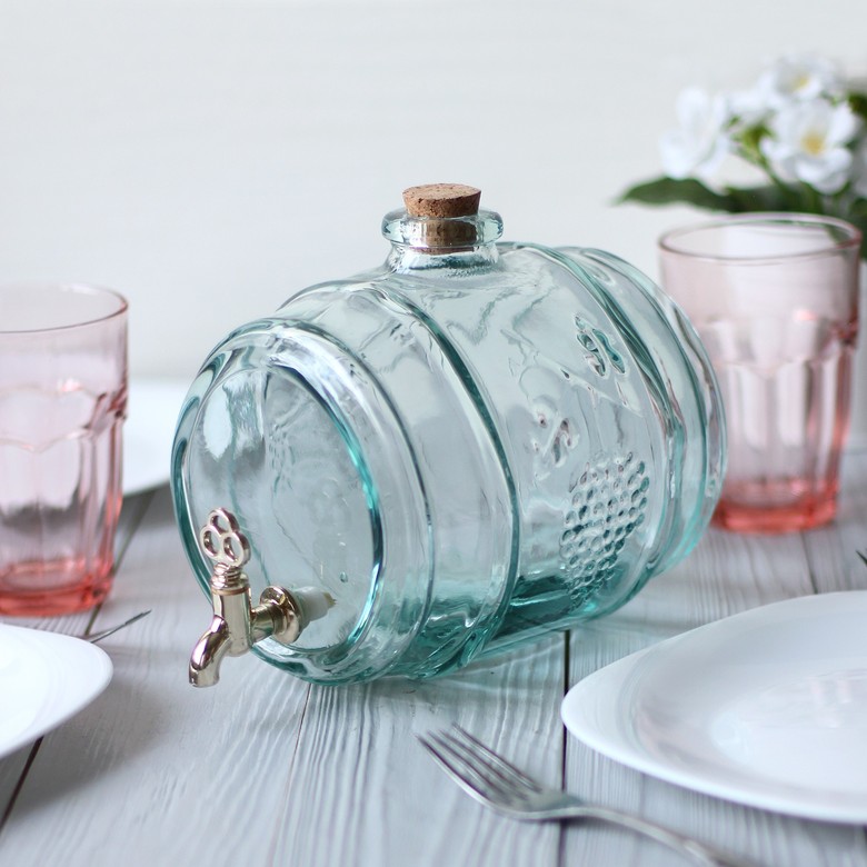 Диспенсер для лимонада Бочонок 2 литра