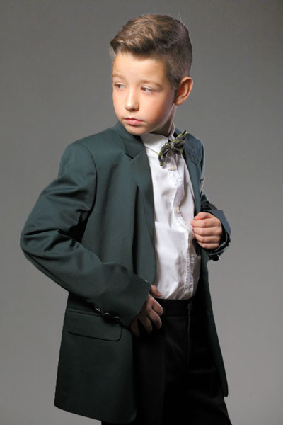 FITTED JACKET FOR BOY, MODEL 017