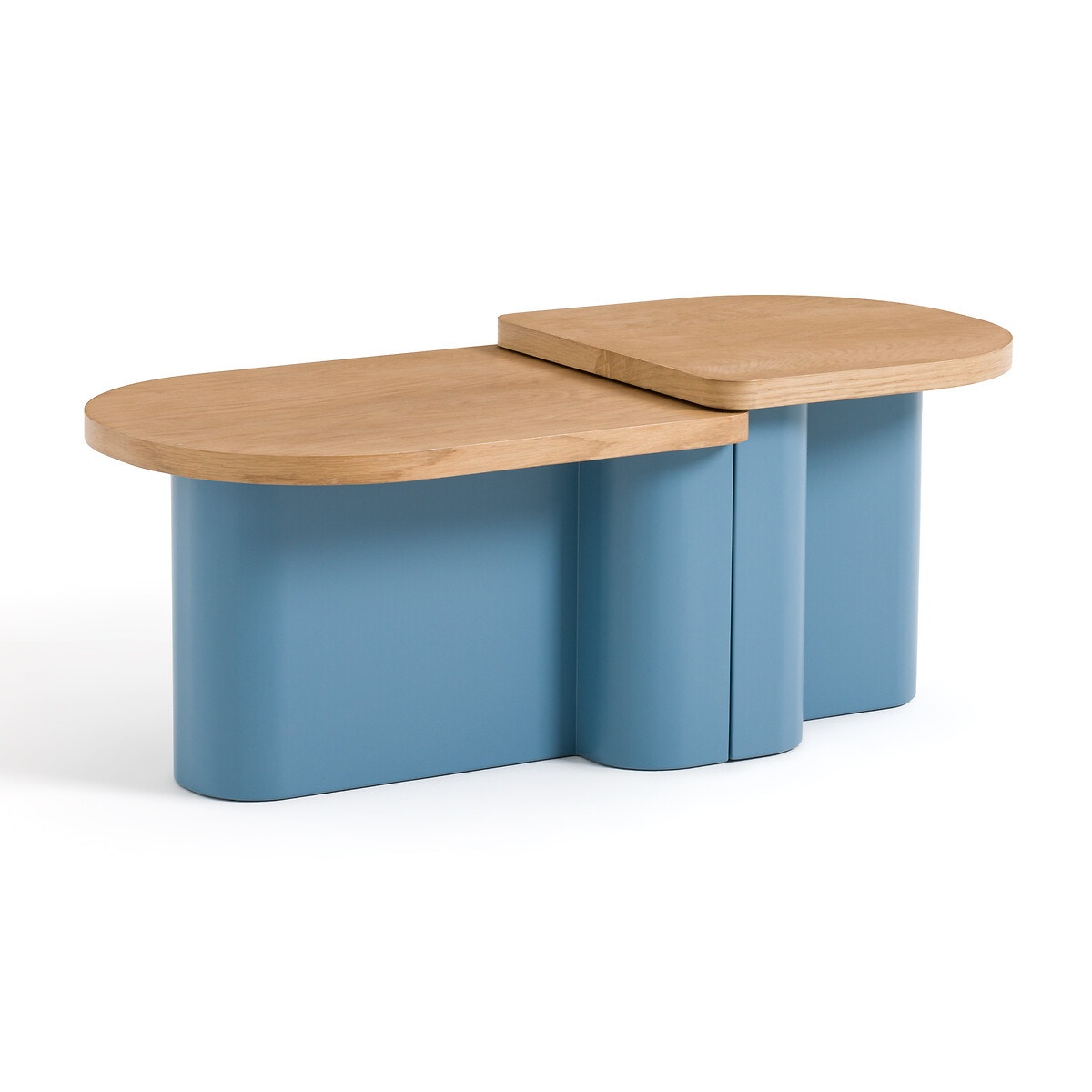 Комплект из 2 штабелируемых журнальных столов