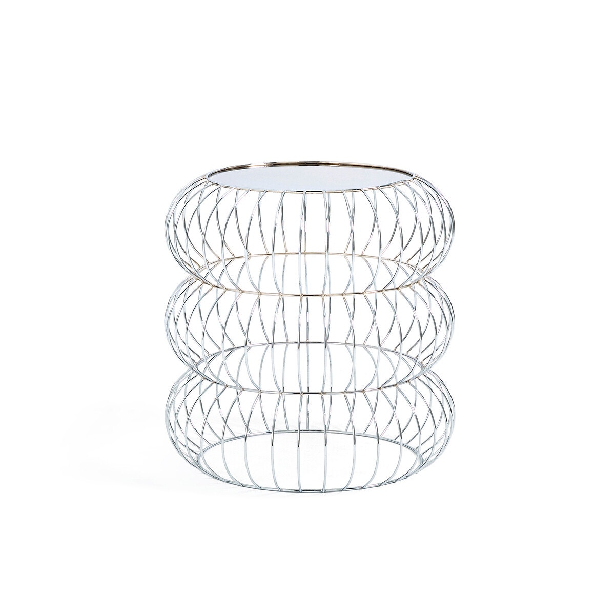 Столик прикроватный из прокатной стали