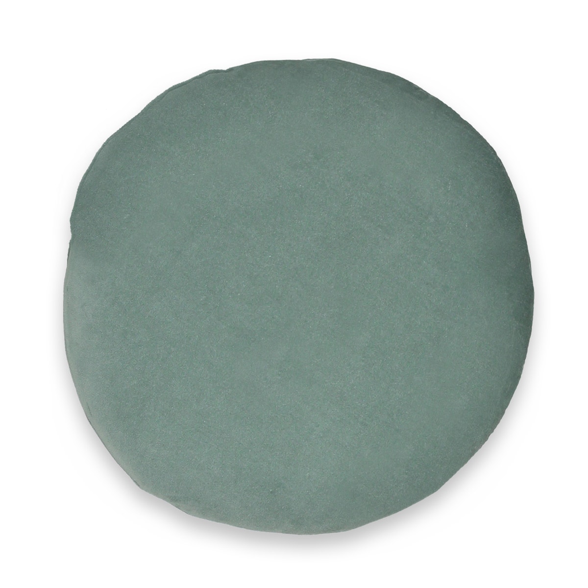 Плоская подушка из велюра (сине-зеленый)