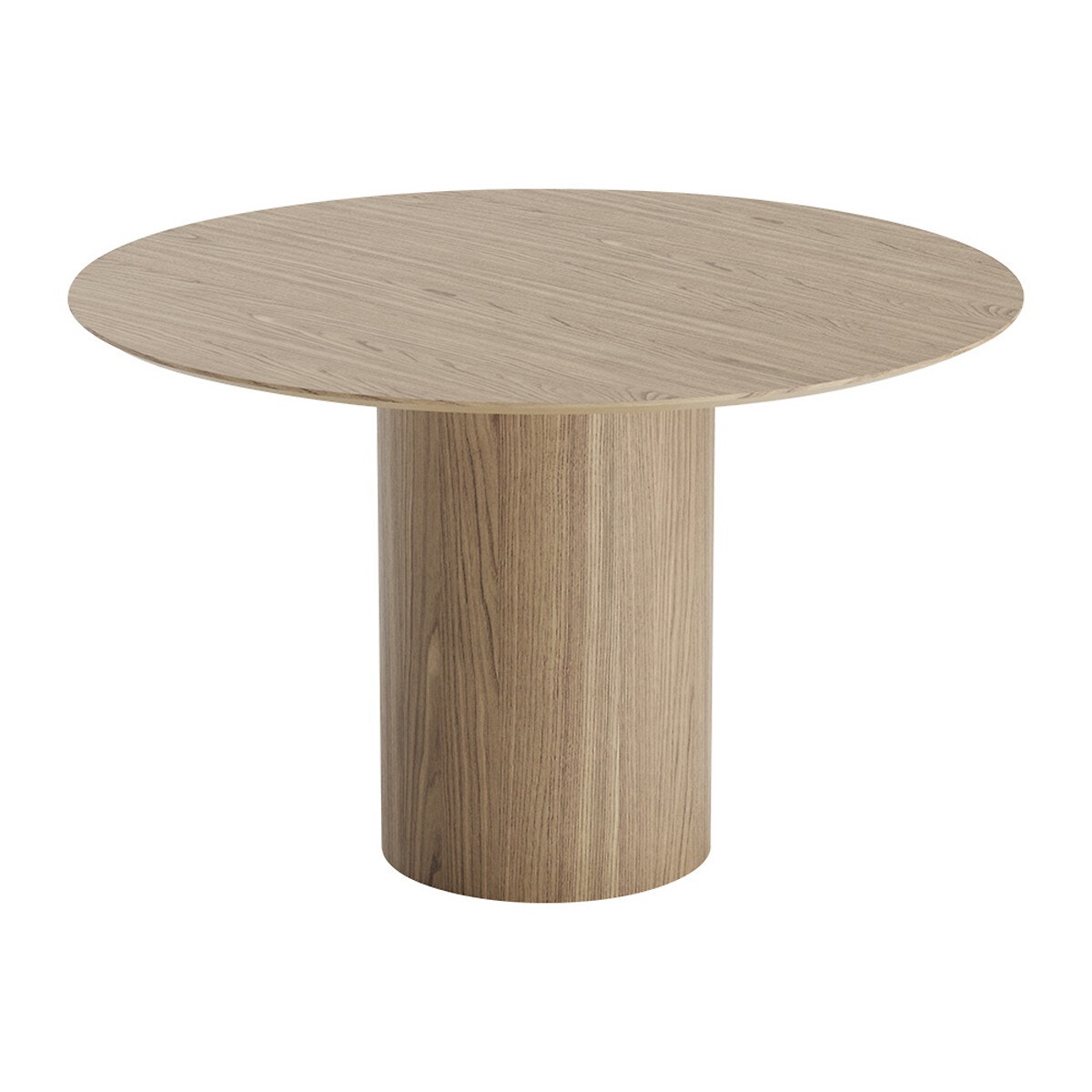 Стол обеденный круглый (беленый дуб)