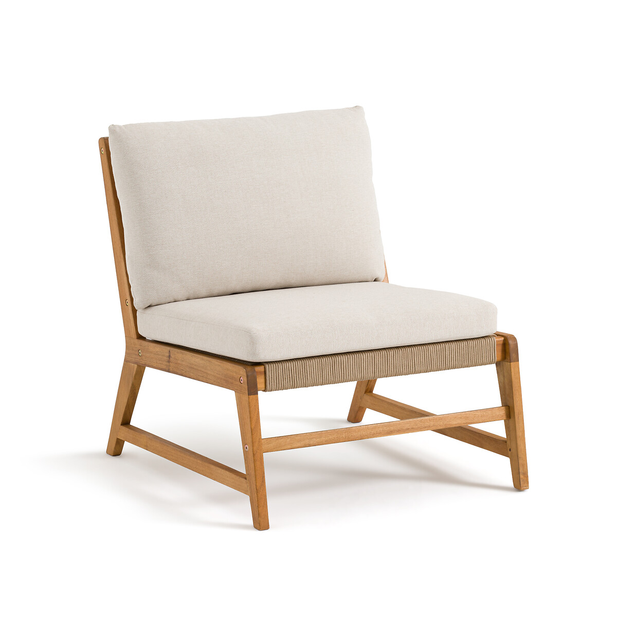 Кресло для сада из акации