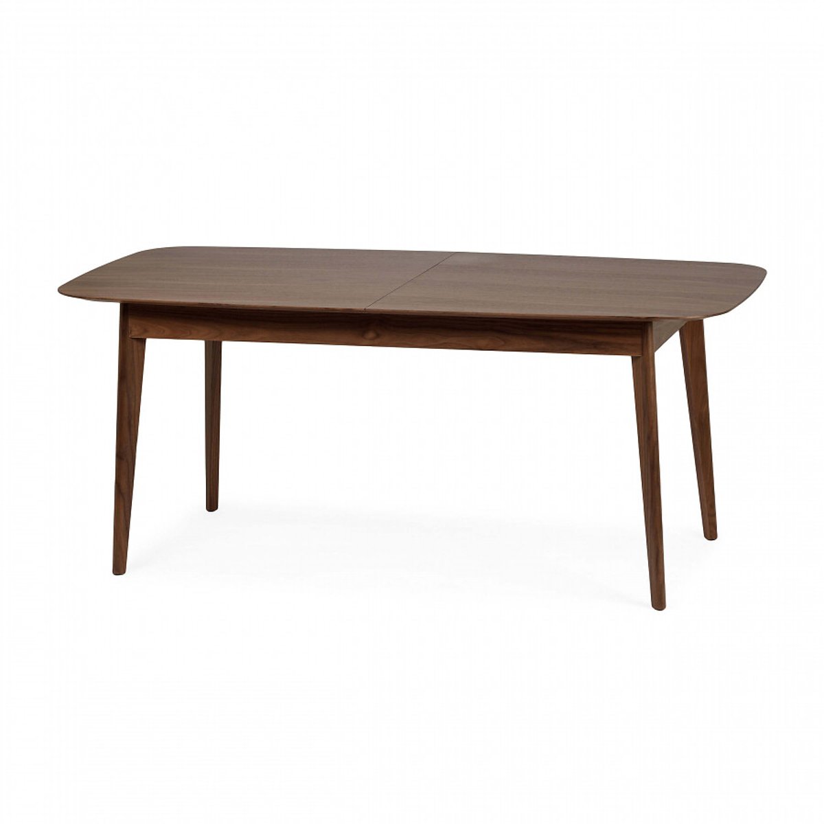 Обеденный стол раскладной из шпона ореха 180/220х90