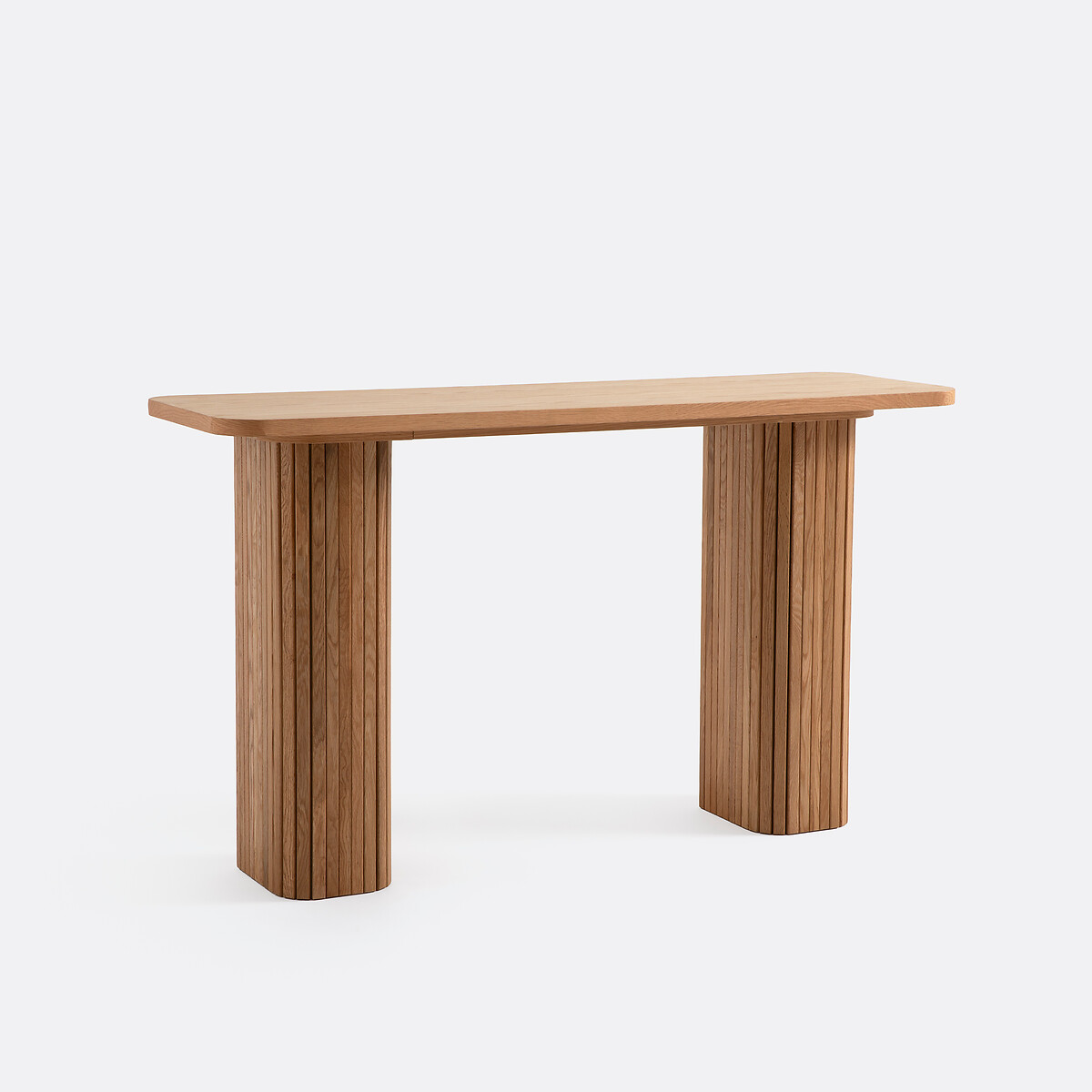 Консоль из шпона дуба