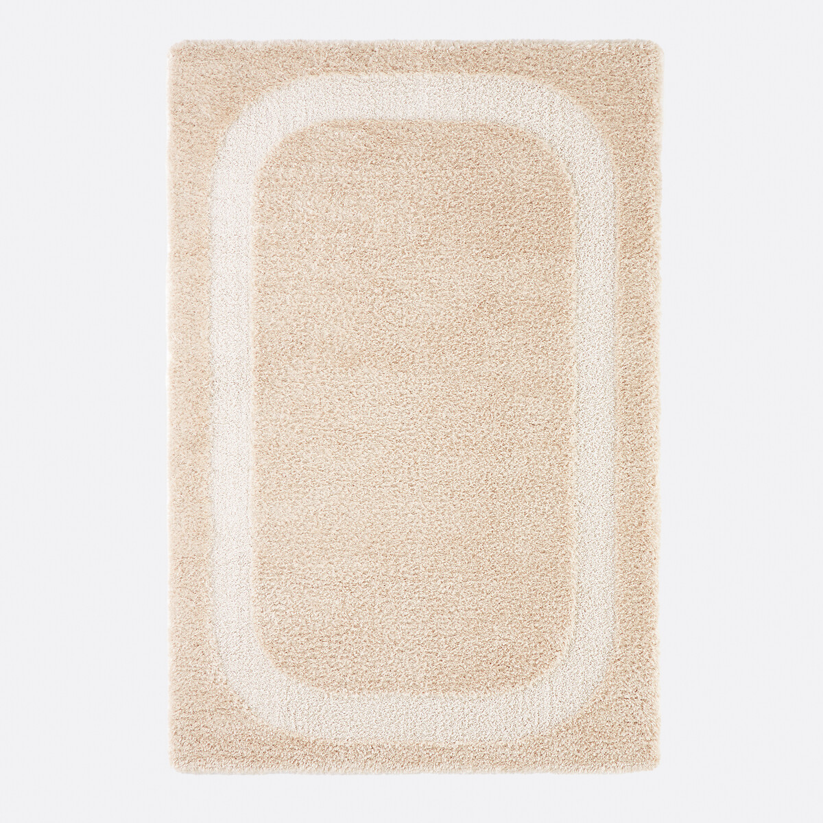 Ковер с рельефным узоромь (бежевый)