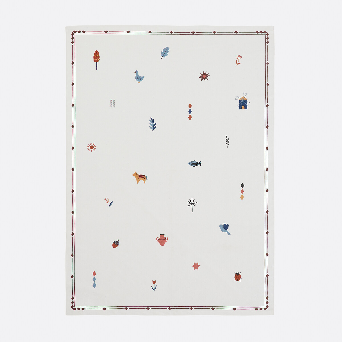 Ковер детский из переработанного хлопка