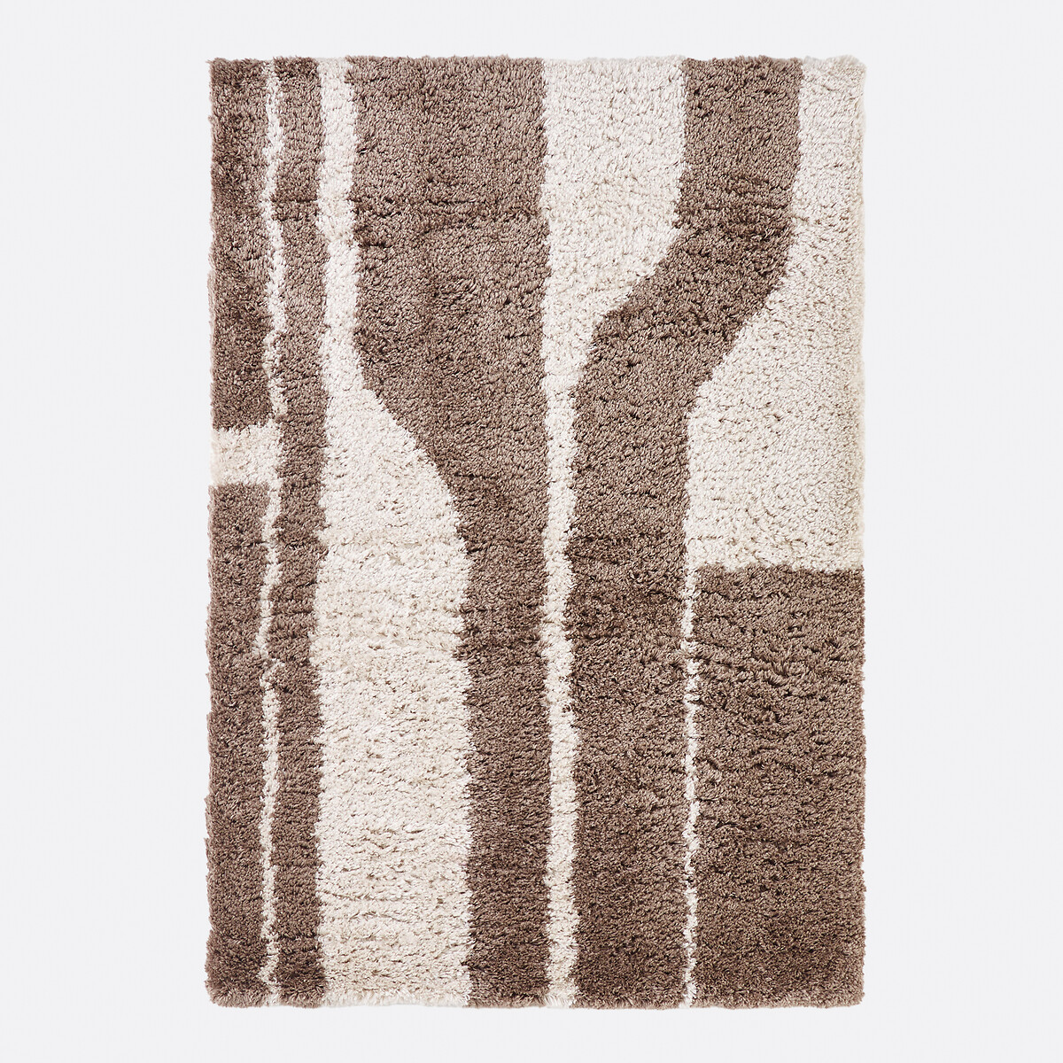 Ковер с длинным ворсом, абстрактный узор