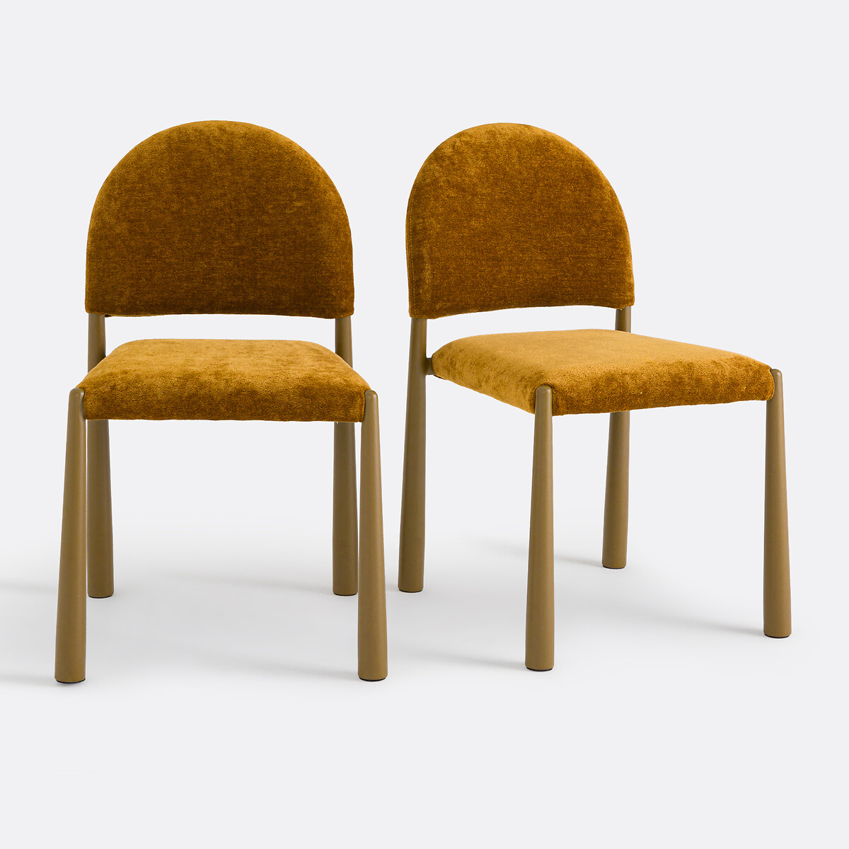 Комплект из 2 мягких стульев