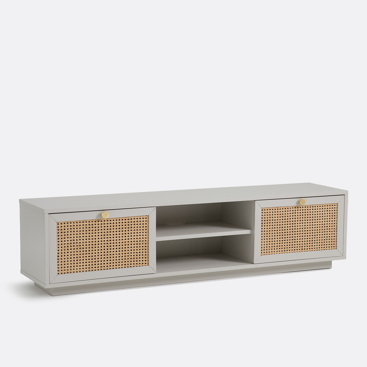 Тумба под телевизор, 2 дверцы, 2 ниши