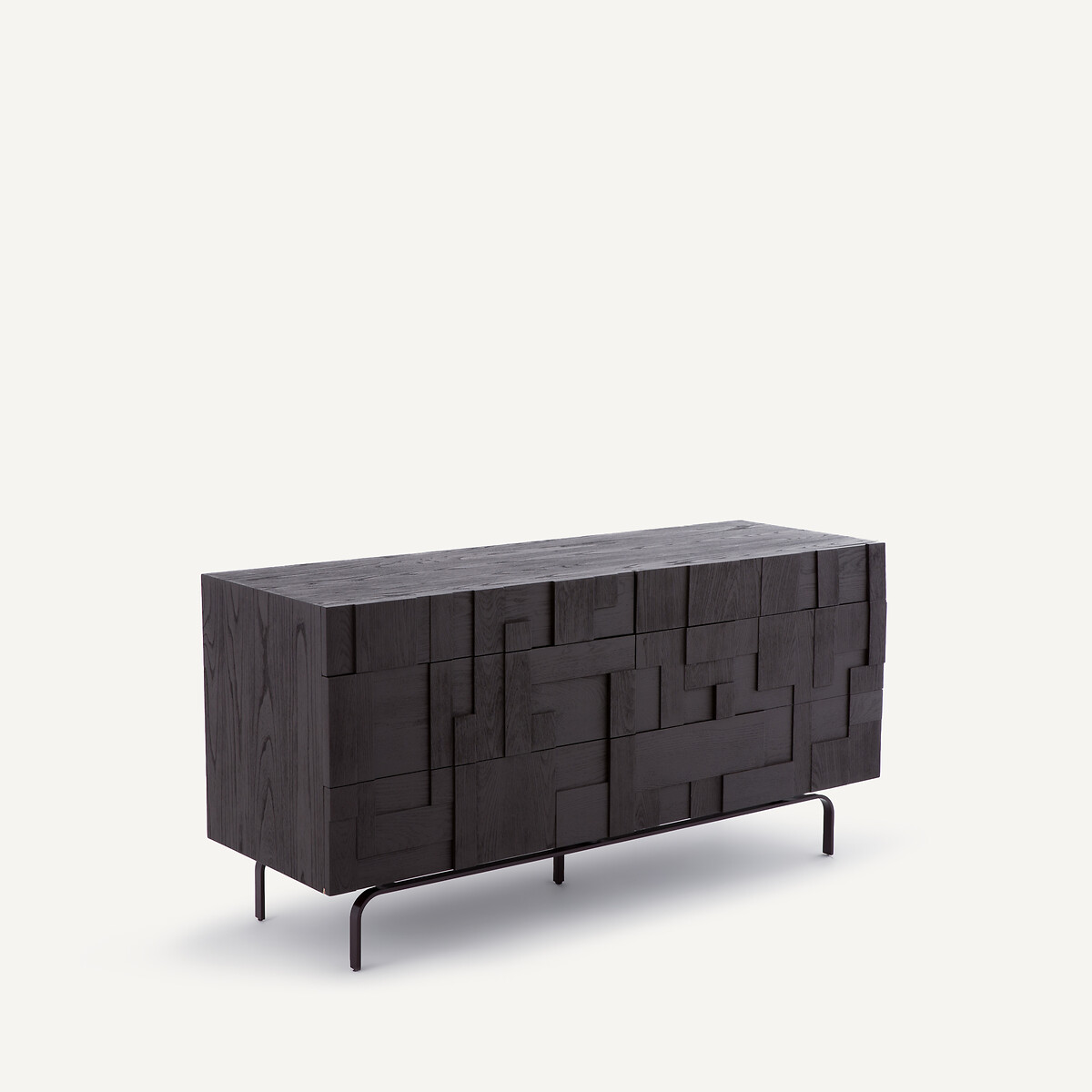 Комод с шестью ящиками из шпона вяза