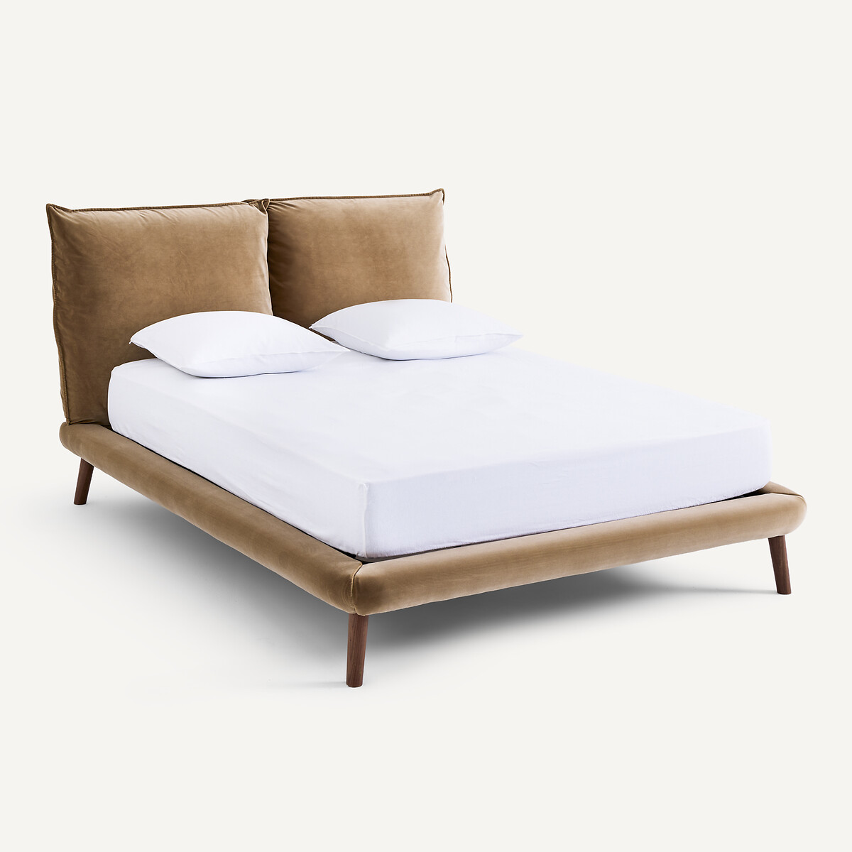 Изголовье для двуспальной кровати, велюровое