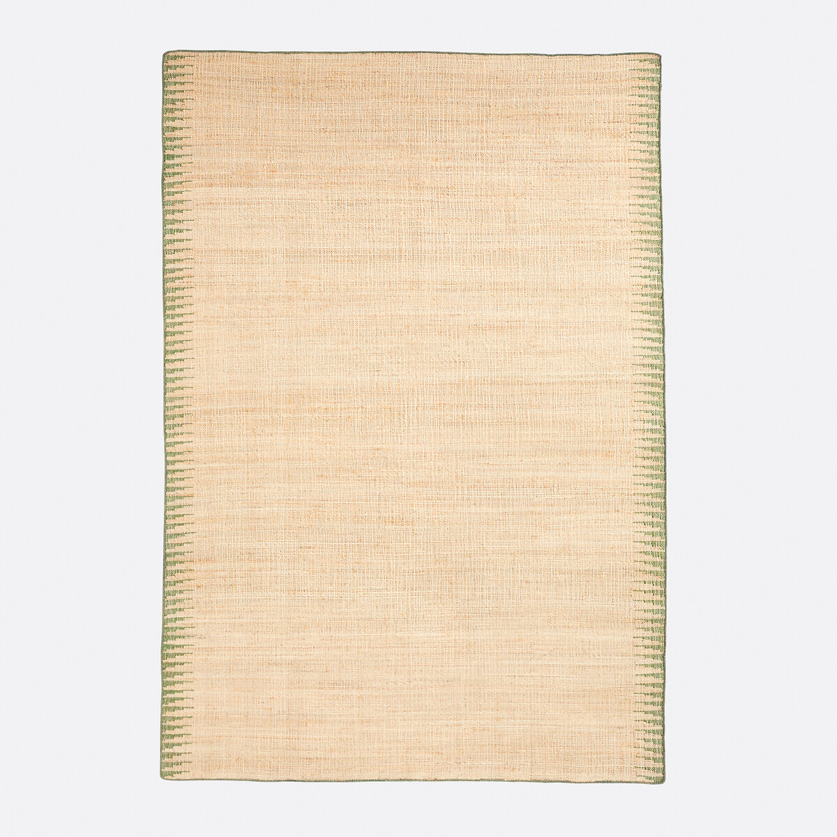 Ковер из джута с бортиком