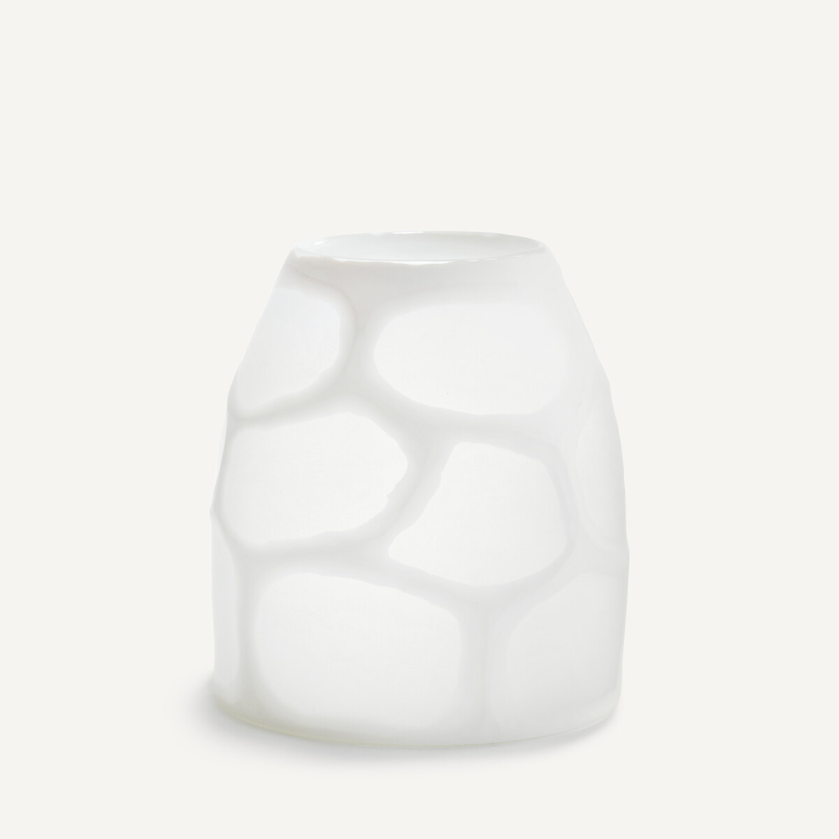 Ваза из матового стекла, В20 см