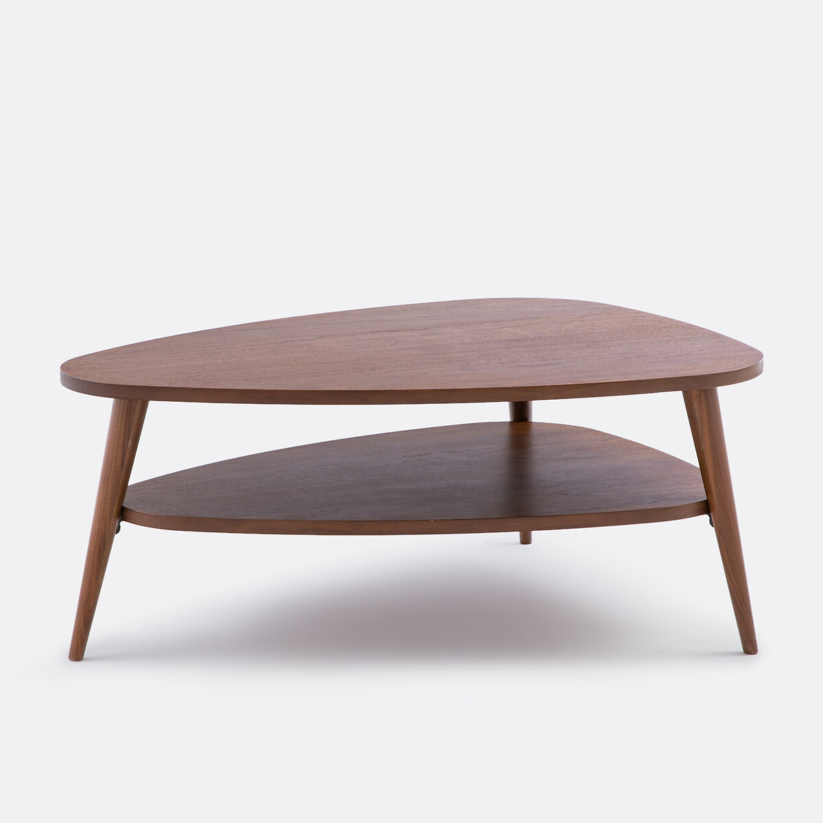 Винтажный двухуровневый журнальный столик