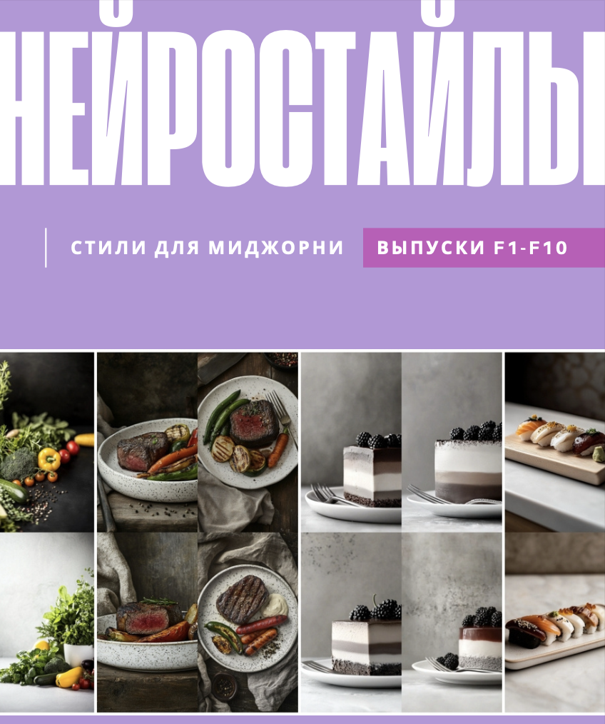 Нейростайлы | Мегапак cерия F