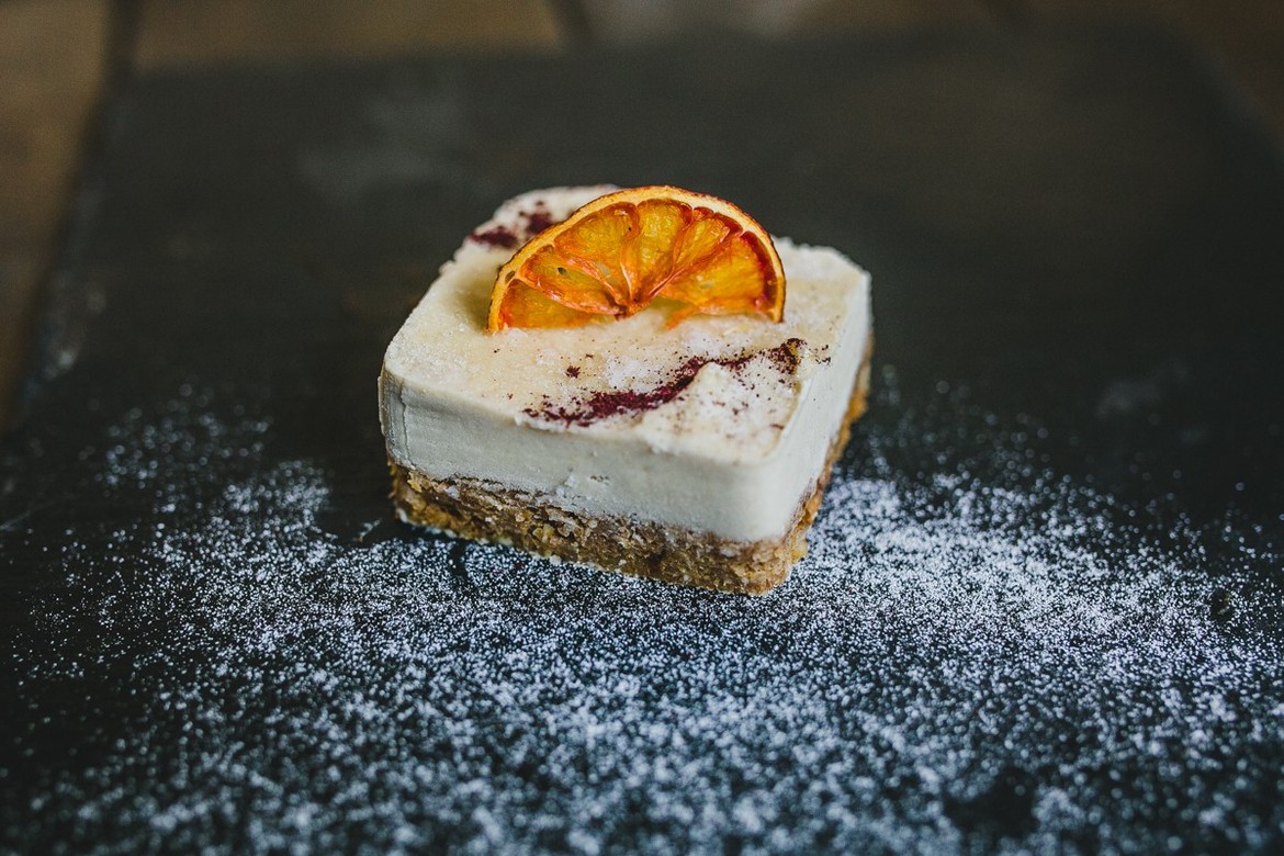 Кокосово-лимонные пирожные