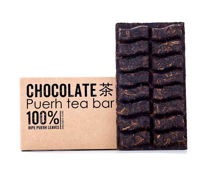 Chocolate Pu Erh Tea Bar (70 gram) - 2008 Ripe Yunnan Puer Cha