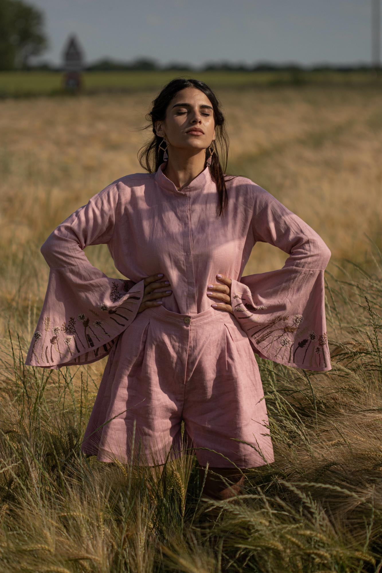 LINEN SHORTS LIA