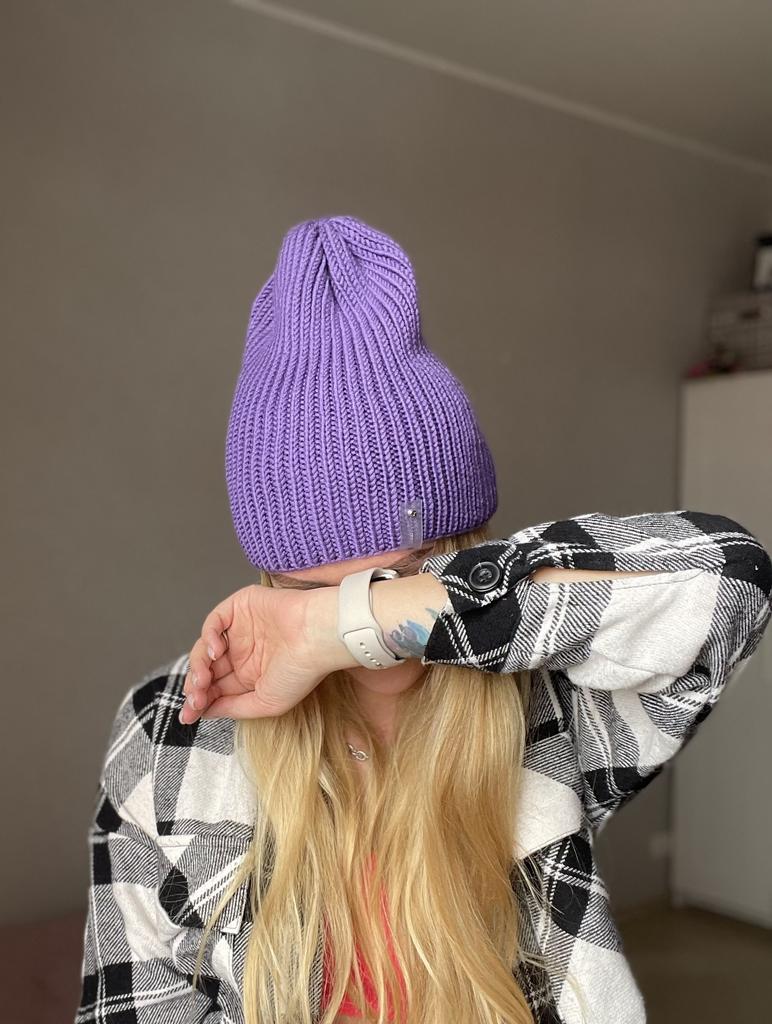 ШАПКА  OCTOBER ultra violet