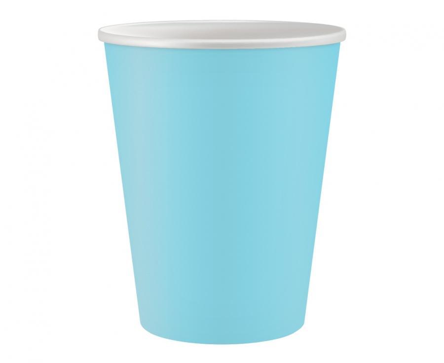 Glāzītes gaiši zilas, 250 ml, 6 gab