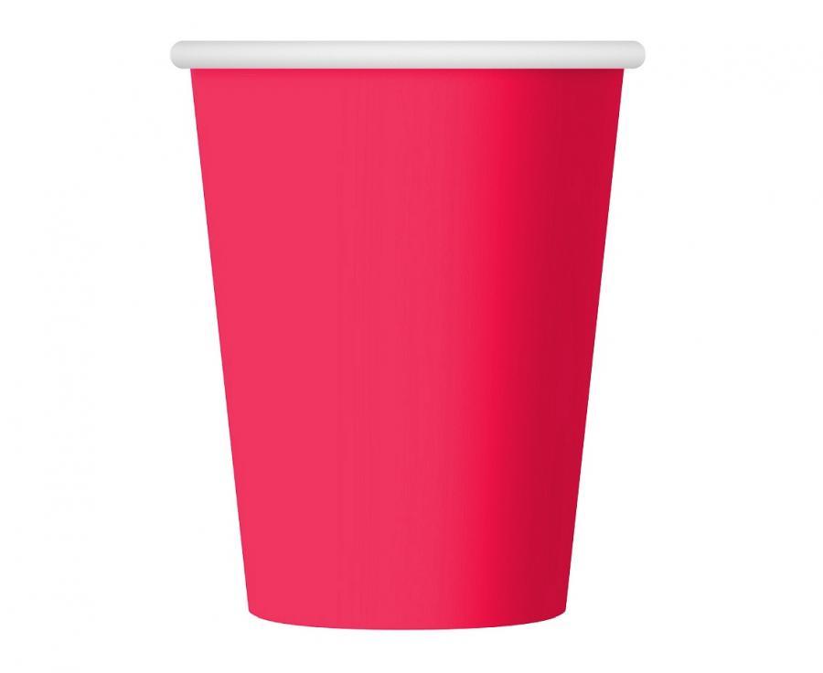 Glāzītes aveņkrāsas, 250 ml, 6 gab