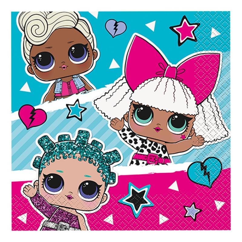 Salvetes "LOL", 16 gab