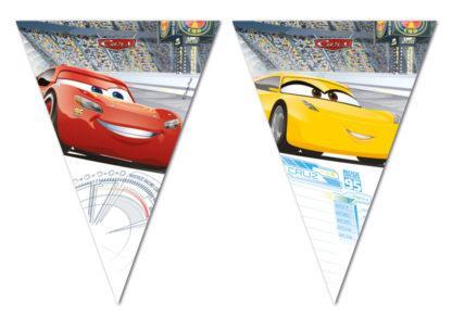 Karodziņu virtene "Cars" 2.3 m
