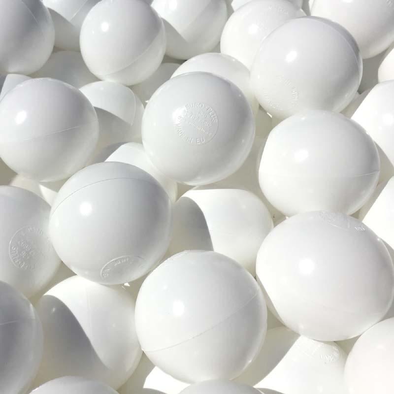 Baltas plastmasas bumbas, 1000 gab