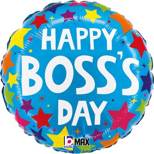 Folijas balons "Happy Boss's Day", 45 cm