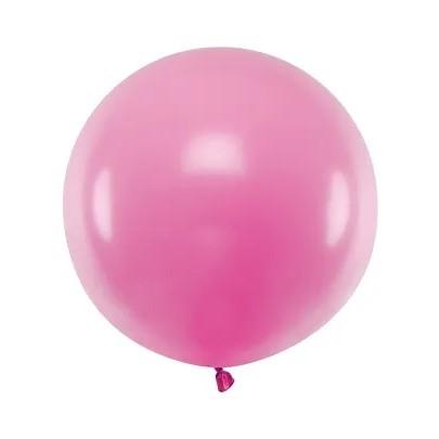 Lateksa balons tumši rozā, 60 cm,  1 gab