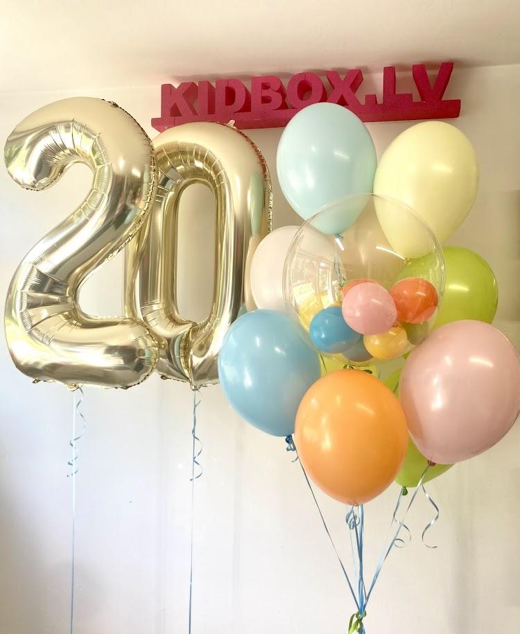 Balonu kompozīcija 25