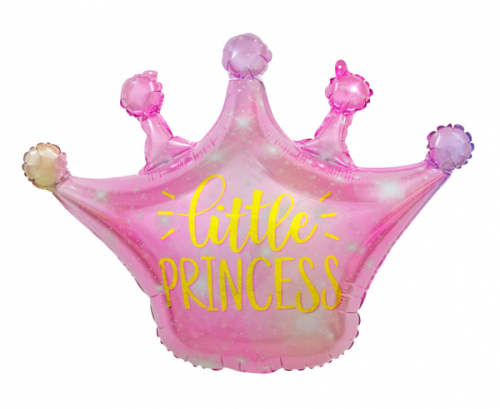 Folijas balons "Crown Little Princess" 60 cm