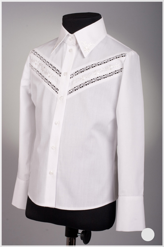 BLOUSE FOR GIRL, MODEL 187