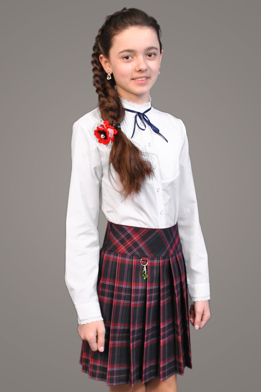 TARTAN SKIRT FOR GIRL, MODEL 155