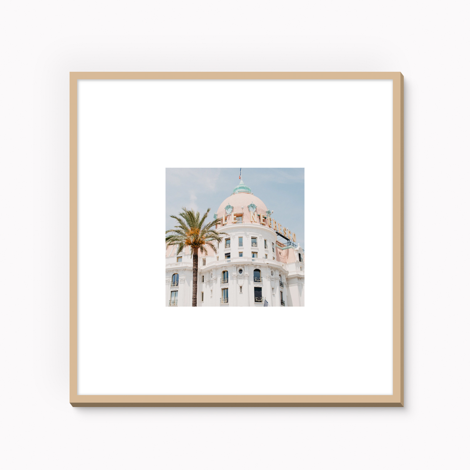 Framed fine art photography print of South of France