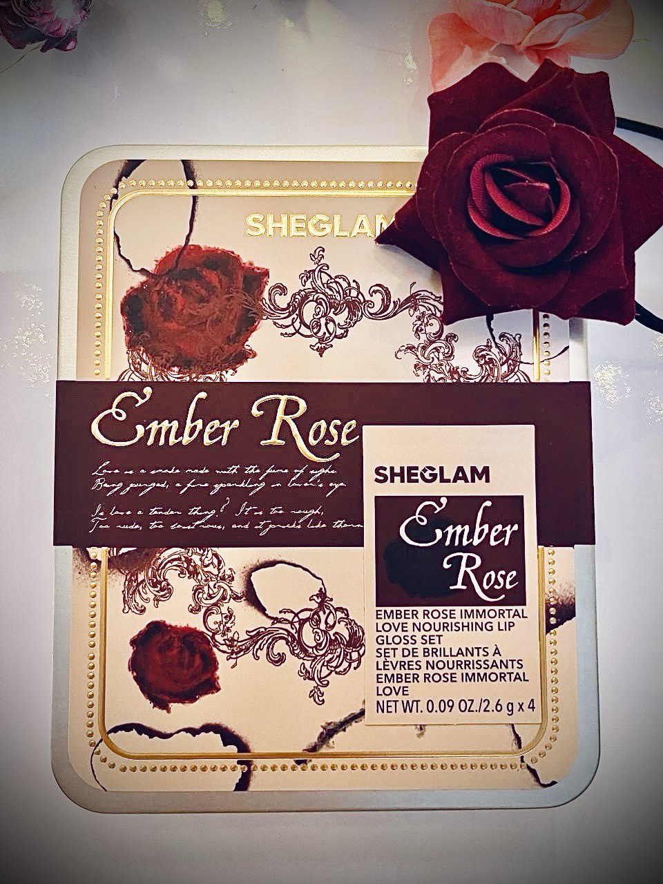 Ember Rose Immortal Love (Sheglam) - набор блесков для губ