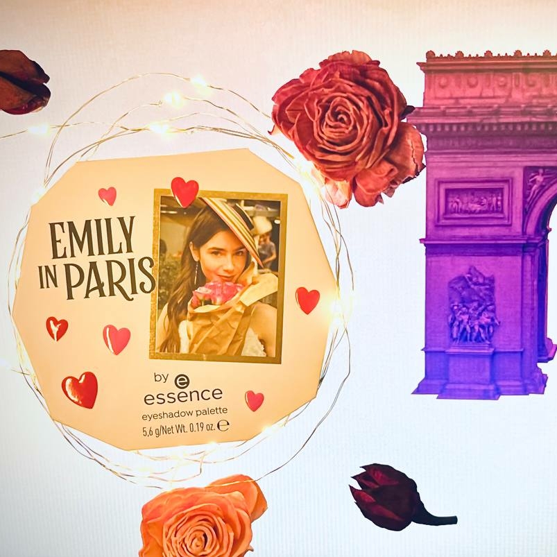 Emily in Paris (Essence) - лимитированная палетка теней