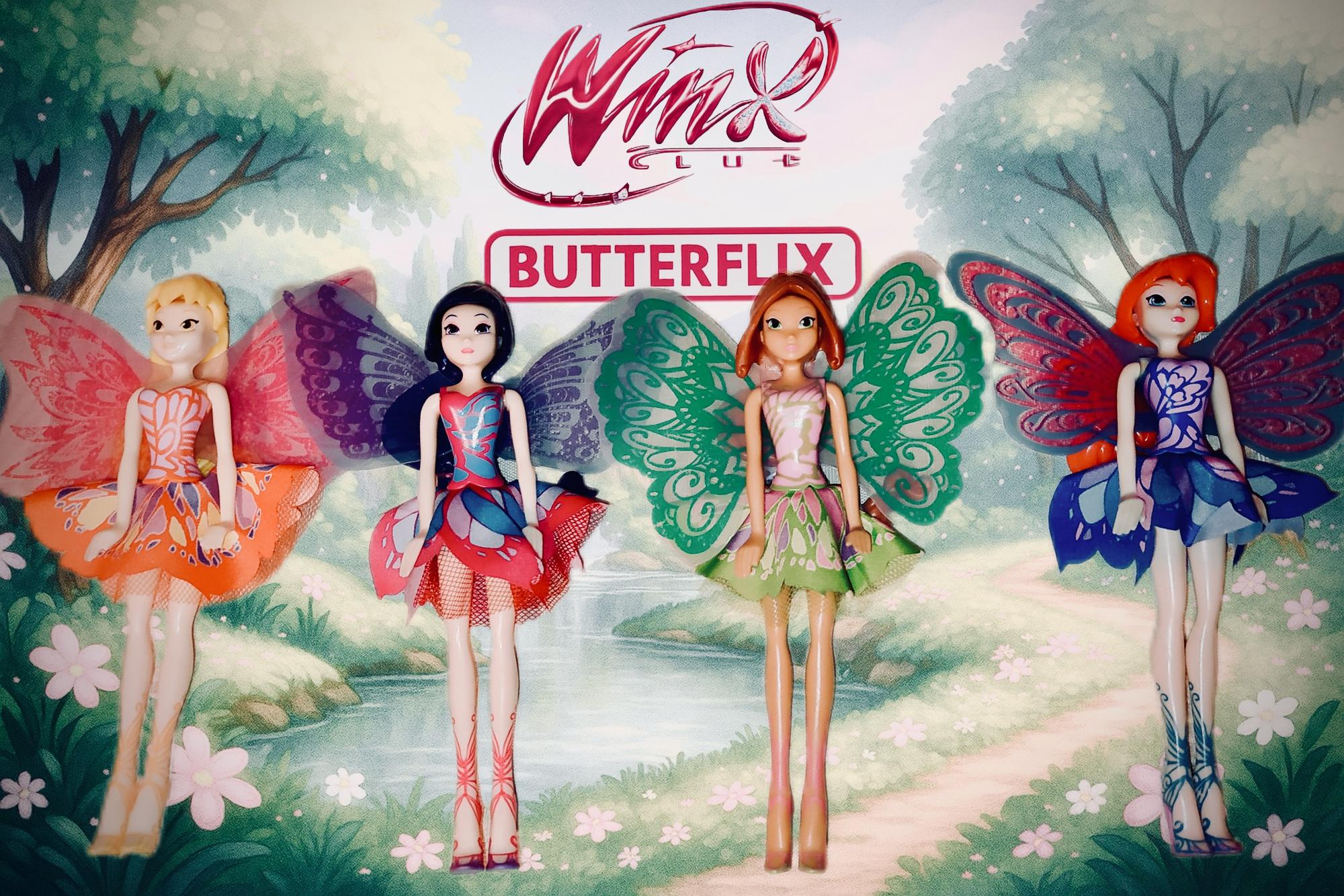 Коллекция Winx Баттерфликс (Киндер Макси 2016)