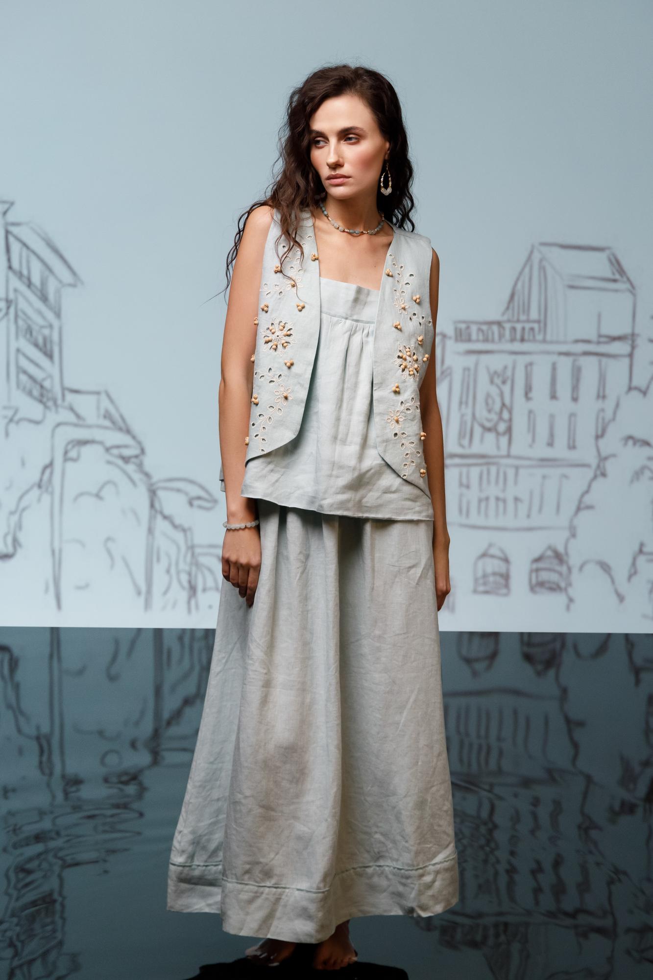 ENSEMBLE MISTLETOE AVEC GILET