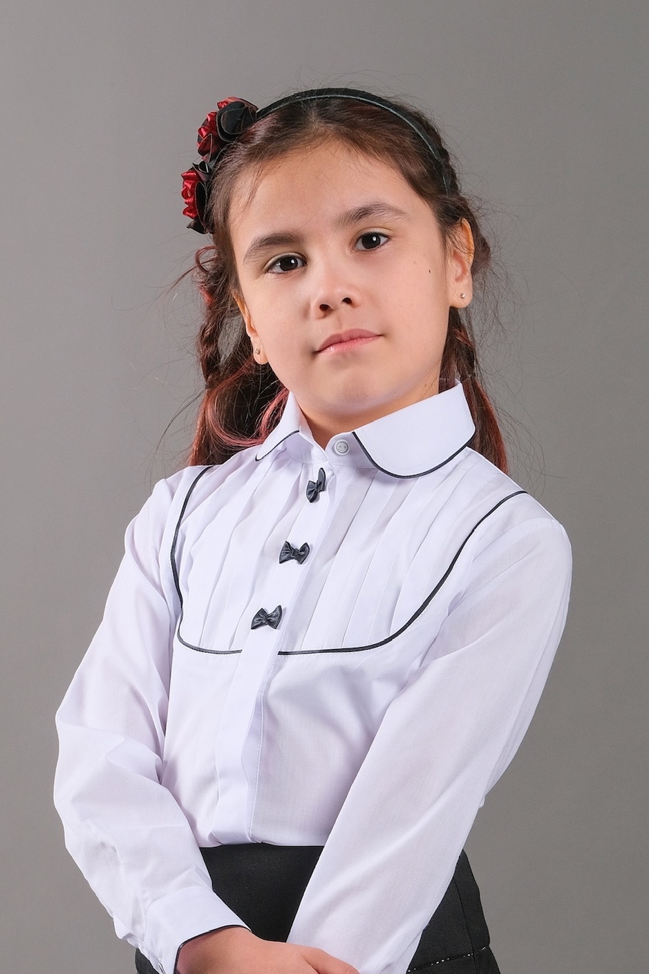 БЛУЗА ДЛЯ ДІВЧИНКИ, МОДЕЛЬ 077