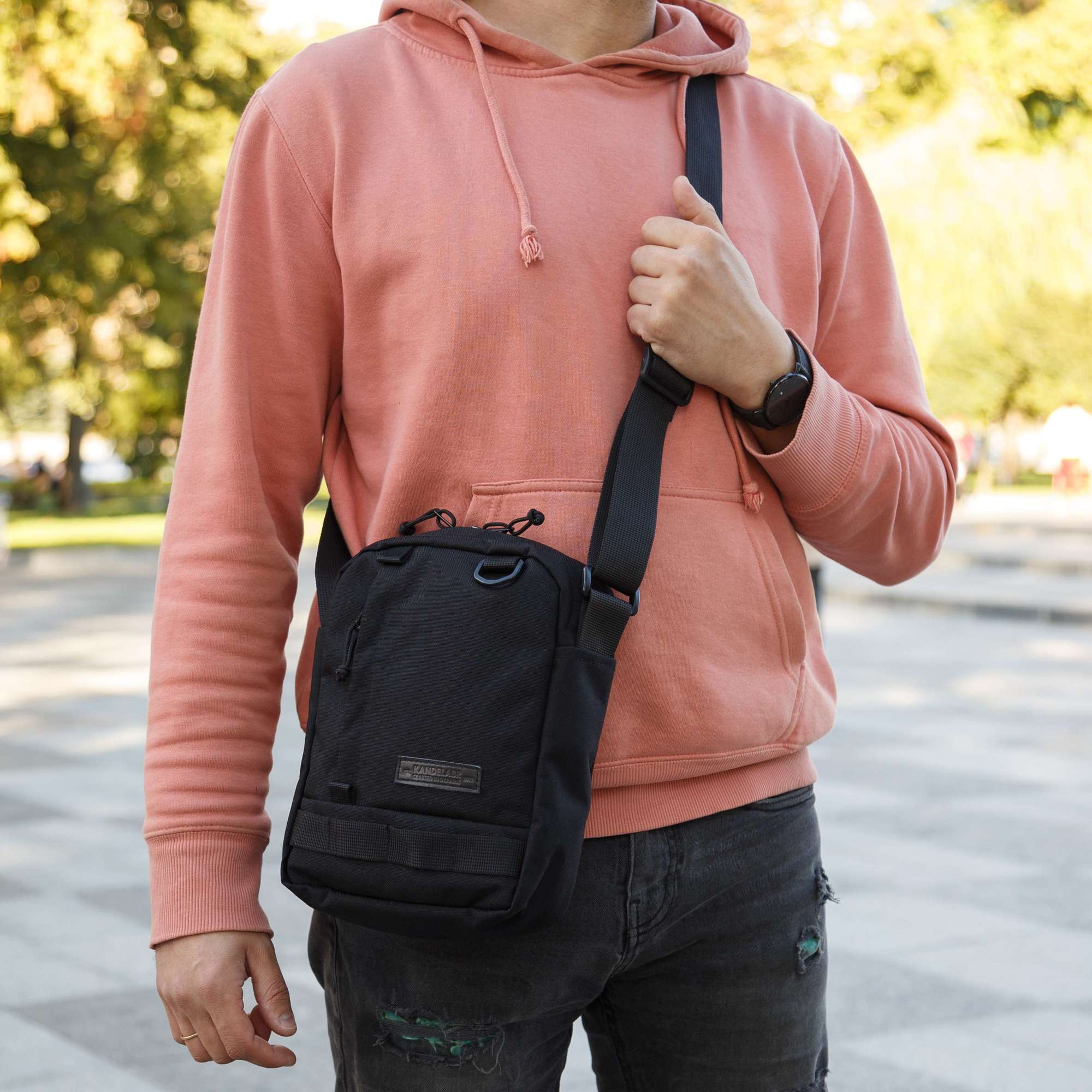 Shoulder Bag Big Black